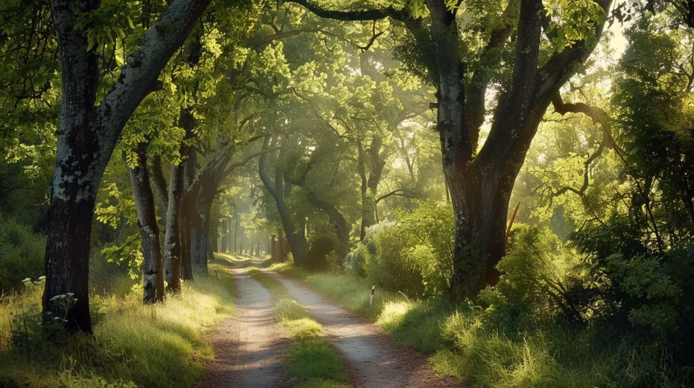 Sentier de forêt